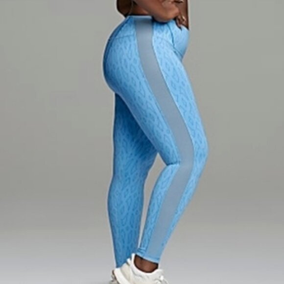 NEW 2X Adidas x IVY PARK Mesh Monogram Leggings High Waist Stretch - Size 2X - Picture 14 of 14